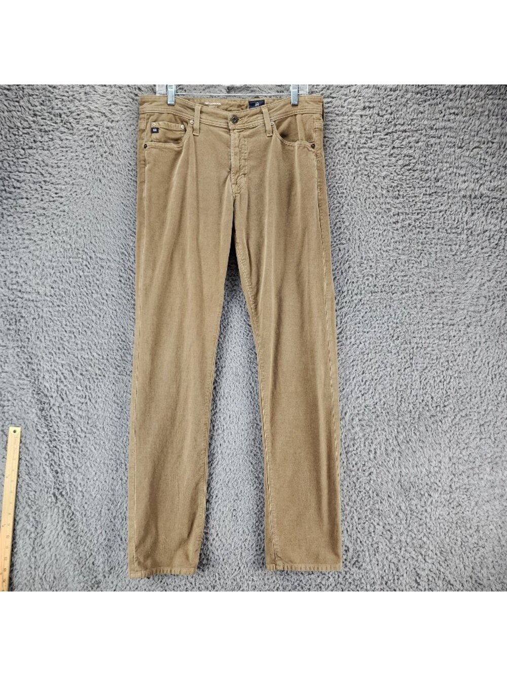 AG Adriano Goldschmied Jeans Mens 32x34 The Graduate Brown Tailored